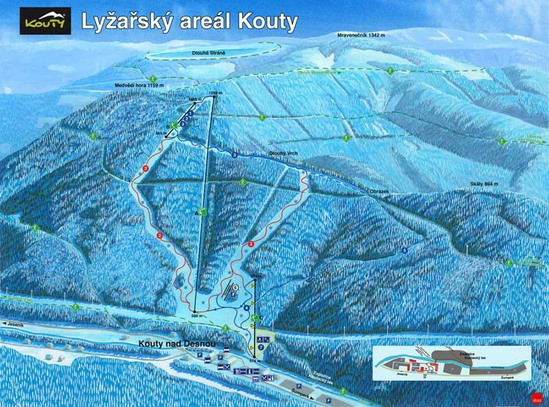 Chata Koutik Loučná nad Desnou Exterior foto